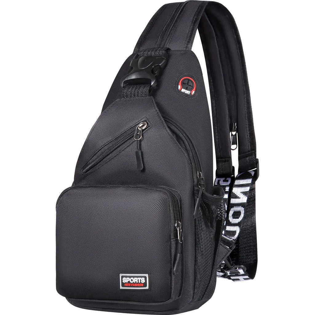 Large Capacity Chest Sloping Backpack - Fashionable Sports And Leisure Design, Multifunctional Sloping Waist Bag, Spacious Stora