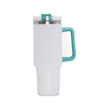 1200ML Sublimation Blank Tumbler Stainless Steel Car Cup Coffee Mug Large Capacity Water Bottle 40OZ Vacuum Thermos Bottle DIY