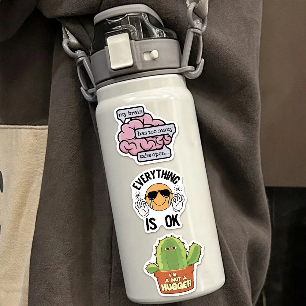 50/100PCS Trendy Stickers